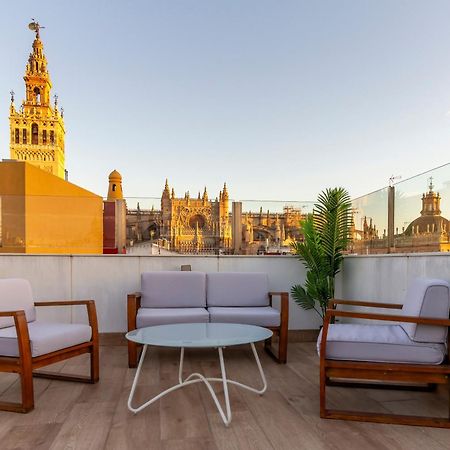 세비야 Conteros Duplex - Terraza Vistas A La Giralda 아파트 외부 사진