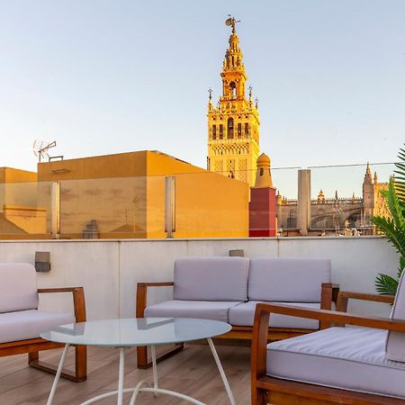 세비야 Conteros Duplex - Terraza Vistas A La Giralda 아파트 외부 사진